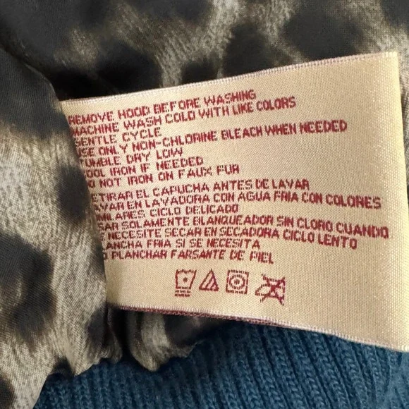 BKE Puffer Vest Teal Blue Quilted Sleeveless Zip Up Lined S - Picture 9 of 10